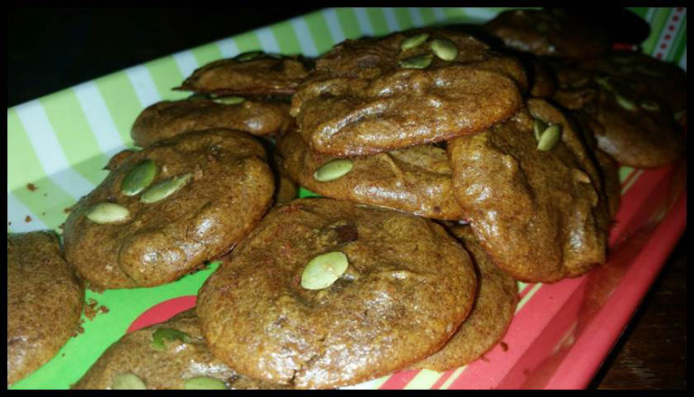 APC (Almond-Pumpkin-Chocolate) Cookies